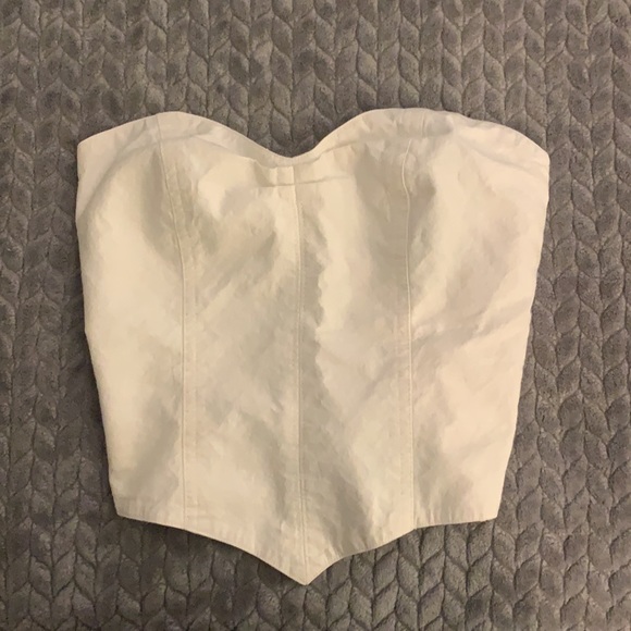 karl logan Tops - White Karl Logan Tube Top